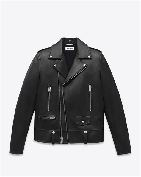 ysl jacken|YSL leather jacket women's.